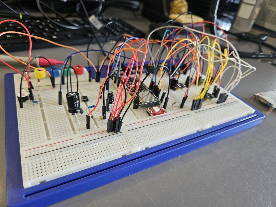 The breadboard grows