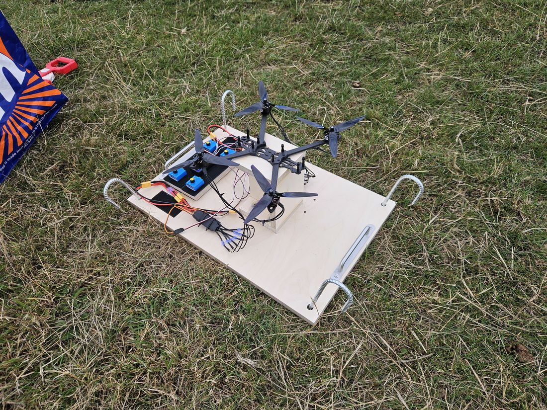 First outdoor field test