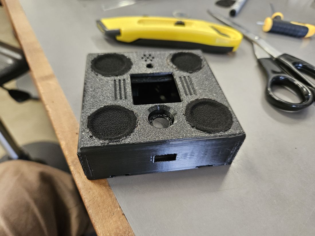 Installing grill cloth